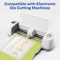 Avery Luxe Collection Holographic Laminating Sheets, Speckled Dots, 9