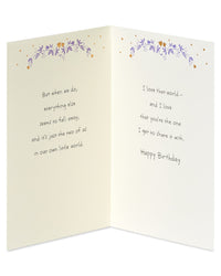 American Greetings Romantic Birthday Card (You-And-Me Moments)