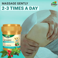 Zandu Seniorz Complete Joint Expert Lepa, 90g, Helps reduce muscular & joint pain, Increase Joint Flexibility & Reduce Joint Stiffness, 100% Ayurvedic & Natural Balm
