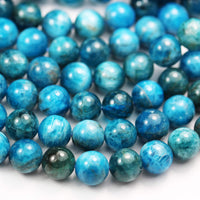 Natural Gemstone Beads for Bracelet Making kit Energy Healing Crystals Jewelry Chakra Crystal Jewerly Beading Supplies Apatite 4mm 15.5inch About 90-100 Beads