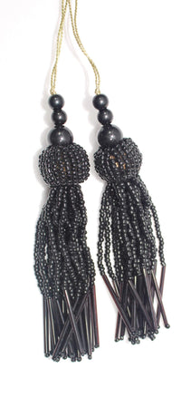 Trendy and Ethnic Acrylic Pearls Tassel Women's  Ethnic Work Hanging Latkan for Sareepallu Blouse Dupatta Lehenga (Set of 1 Pairs)