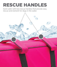 Outward Hound Granby Splash Pink Dog Life Jacket, Large Granby (Flotation) Large (Chest Girth: 28