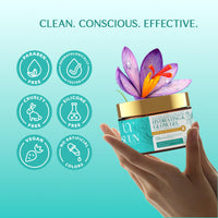Suun Ayurveda 2% Vitamin C Brightening Moisturizer Cream with 5% Niacinamide,Rice Water with Hyaluronic Acid | Oil-Free, Lightweight Gel Cream for Glowing Skin | For All Skin Types, Men & Women | 50g