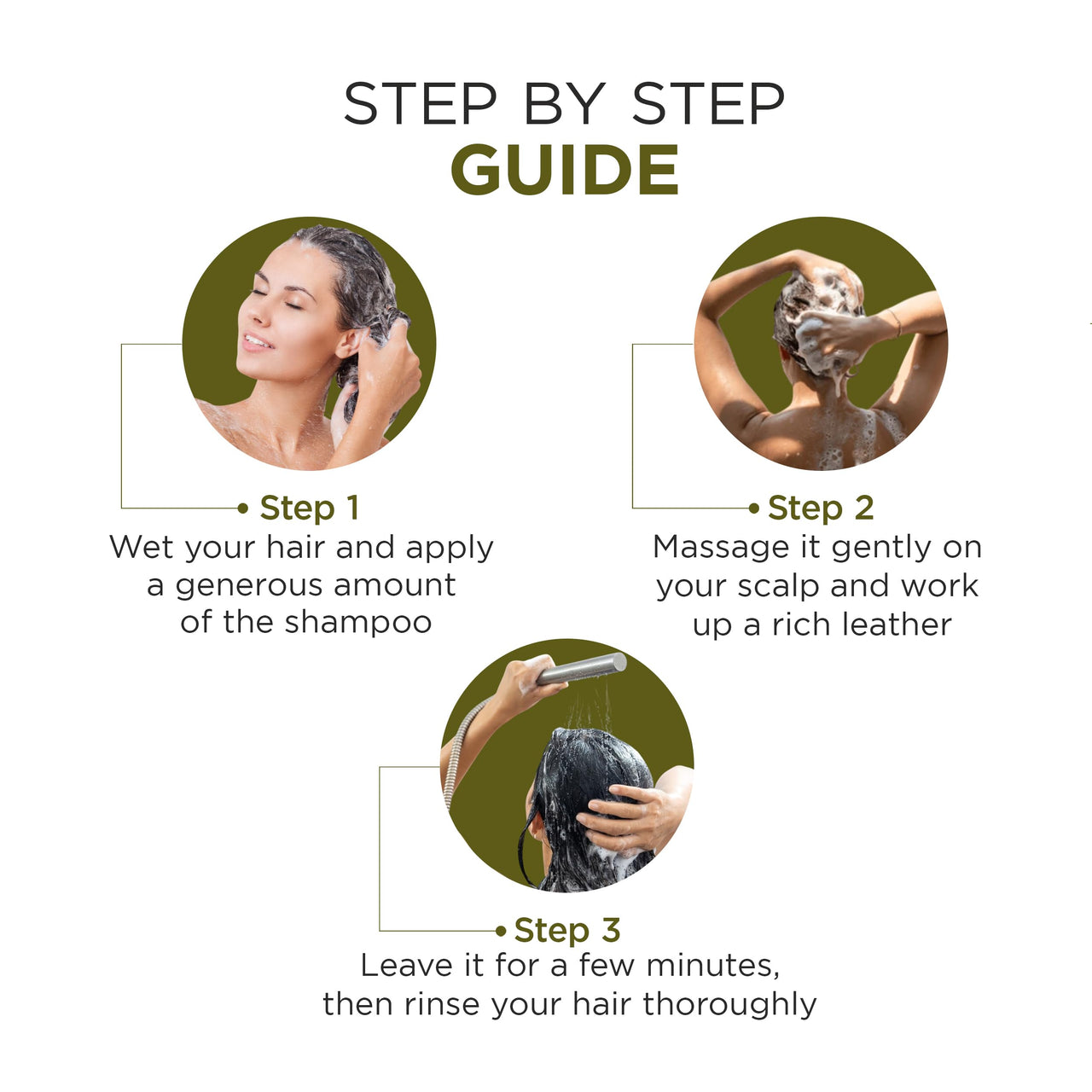 Oshea Herbals Neemclean Anti Dandruff Shampoo for Men & Women | Controls Dandruff, Deep Cleansing with Healthy & Itch Free Scalp | Enriched with Neem & Fenugreek | Paraben & Silicon Free 300ml