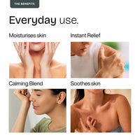 Puretive De-Stress Massage Oil | Full Body Massage Oil for Relaxation & Pain Relief | Ayurvedic Blend with Lavender, Peppermint & Rosemary | Also for Couples I Nourishing & Hydrating Body Oil 100ml