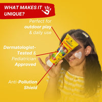 Healthbest Kids Watermelon Cooling Sunscreen SPF 30, PA+++, 100 ml - Vegan, Boosts Vitamin D Absorption, Prevents Tanning, Hydrates All Skin Types