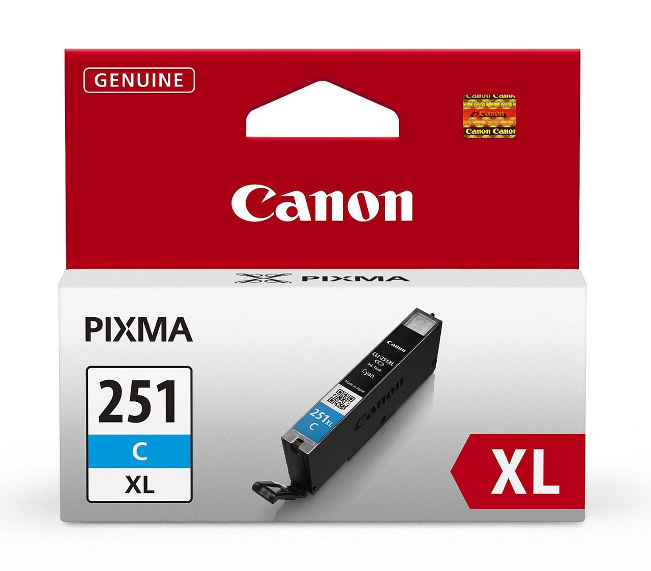 Canon CLI-251XL Cyan Compatible to iP7220,iX6820,MG5420,MG5520/MG6420,MG5620/MG6620,MX922/MX722,iP8720,MG6320,MG7120,MG7520 Printers Canon CLI-251XL Cyan Ink