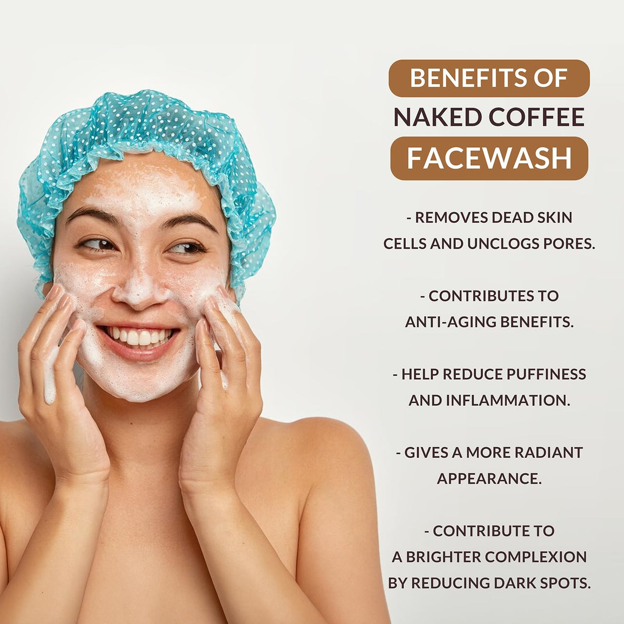 Otrix Naked Raw Coffee Face Wash –| Raw Coffee + Catechins | Exfoliating Cleanser to Revitalize & Nourish Dull Skin – For Men & Women – 100ml