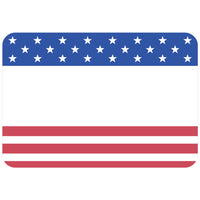 Avery Premium American Flag Name Tags, No Lift No Curl, 36 Handwriteable Name Stickers