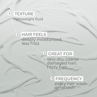 Ashba Botanics Curl Moisture Milk For Very Dry, Frizzy, Damaged, Curly & Wavy Hair | Leave In Cream with Moringa, Argan & Shea Butter For Deep Moisture, Frizz Control & Shine | For Men & Women - 100ml