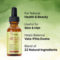 TryOnes Shree Ram Krupa Nabhi Telam Ayurvedic Navel Oil for Digestion, Skin, Hair, and Mind | Net Weight: 30ml | Pack of (2)