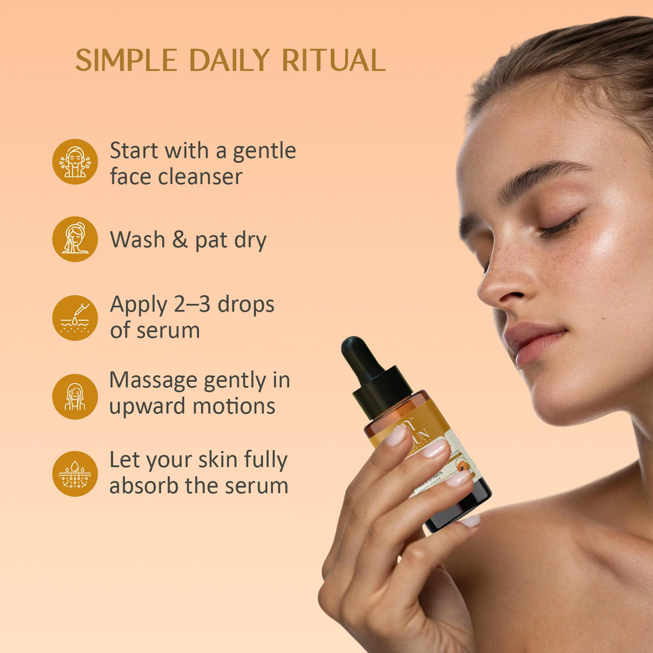 Suun TXA Pigmentation & Dark Spots Serum with 3% Tranexamic Acid + 10% Niacinamide + 2% Vitamin C | Brightening & Clearer Skin | Helps Reduce Dark Spots, Acne Marks & Melasma | Lightweight Serum for Men & Women I 30 ml