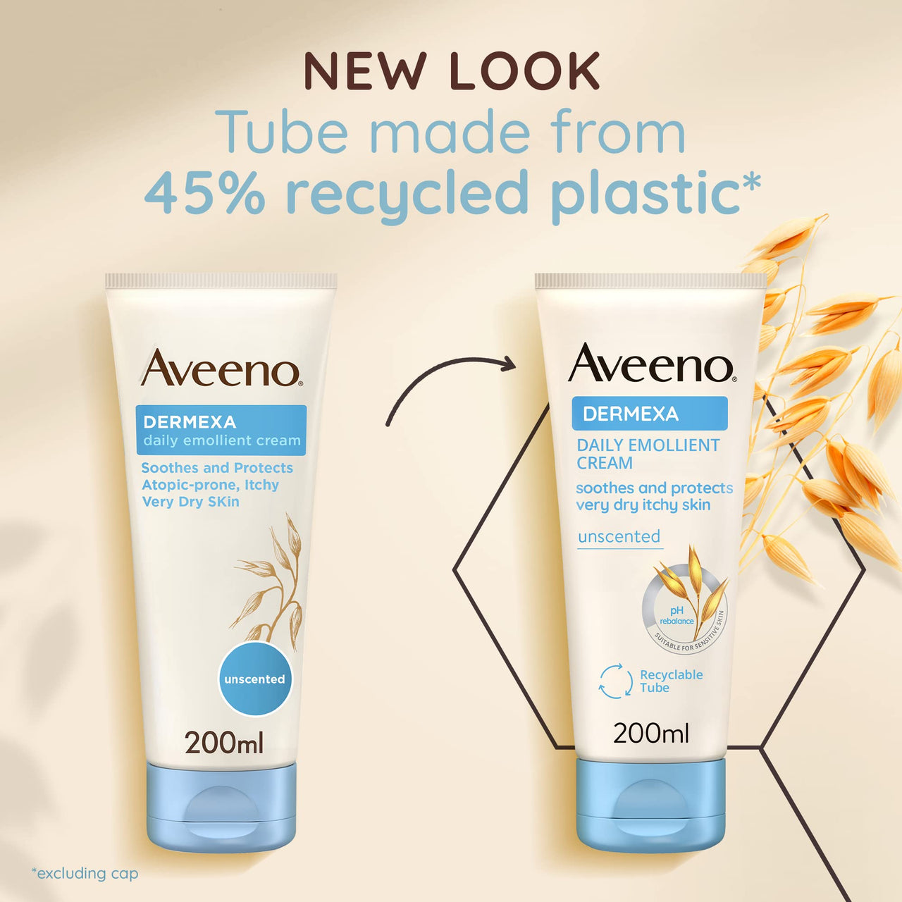 Aveeno Dermexa Emollient Cream 200 ml Bottle