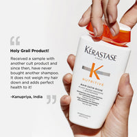 Kérastase Nutritive Riche Nourishing Shampoo Refill| For Dry/Very Dry Hair | Vegan | Infused With Plant Based Proteins, Niacinamide and Glycerin | 500ml