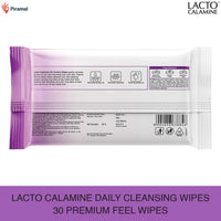 Lacto Calamine Face Lotion for Oil Balance - Oily Skin - 120 ml & Lacto Calamine Oil Control Face Wipes with Neem, Vitamin B3 and Aloe Vera, No Parabens, Alcohol Free, White, 60 Count, Pack of 2