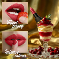 FACES CANADA Comfy Matte Velvet Touch Lipstick - Cranberry Compote 13, 4.2g | Velvety Matte Finish | 8HR Longstay | Intense Colour | Hydrating Lips | Smooth Application