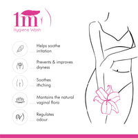 Ozone 1M Intimate Cream Wash - 100% Vegan Ph Balanced Hygiene 1M Intimate Wash With Tea Tree Oil & Sea Buckthorns - 100Ml | Paraben & Sulphate Free Intimate Wash - Pack Of 2