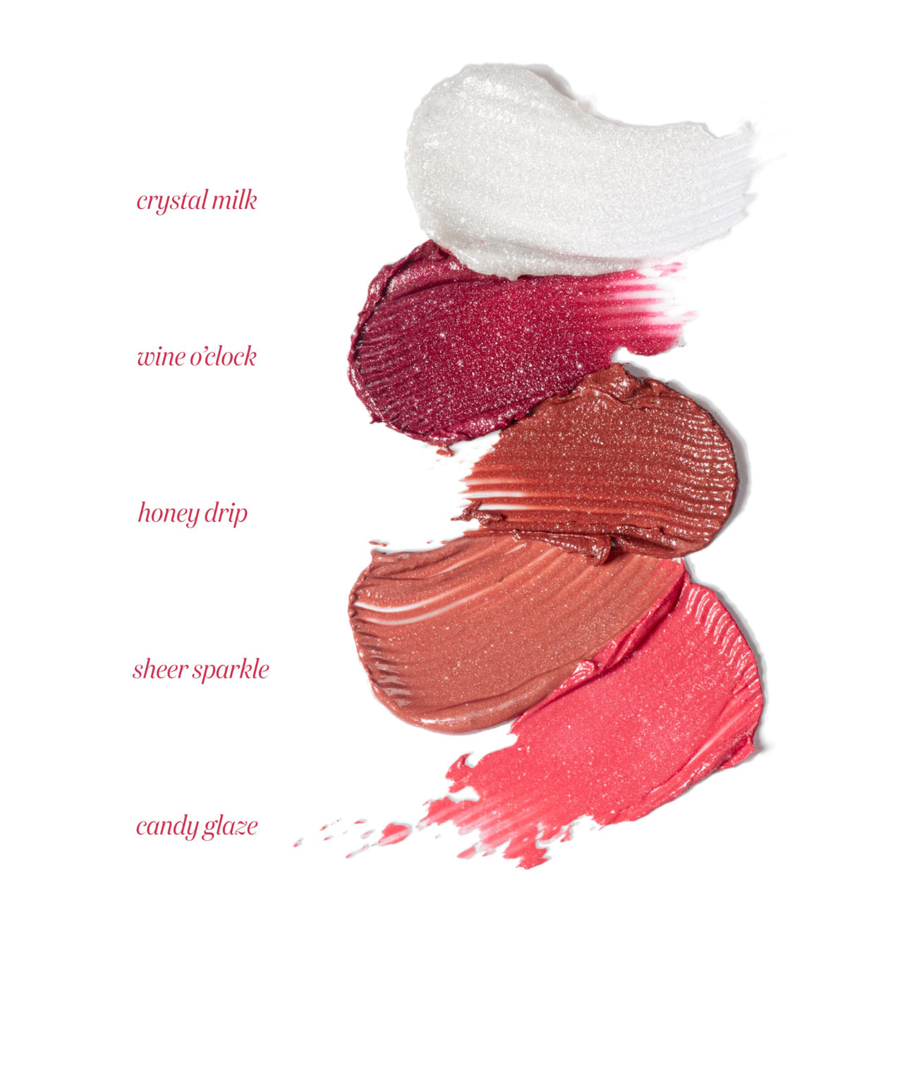 Gush Beauty Glaze Lip Oil Gloss High Shine & Hydrating Pink Gloss | Lightweight & Non Sticky | Vegan & Paraben Free | Toxin Free - Candy glaze 2.8ml (Wine'oclock)