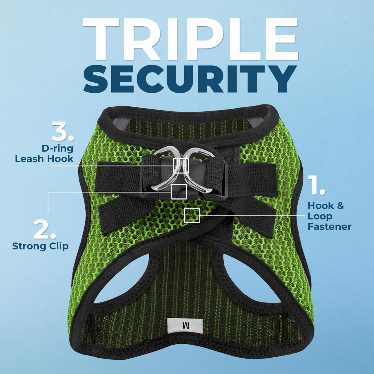Voyager Step-in Air Dog Harness - All Weather Mesh Step in Vest Harness for Small and Medium Dogs by Best Pet Supplies - Lime Green (2-Tone), S Harness (Lime Green 2-Tone) S (Chest: 14.5 - 16")