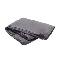 Furhaven Replacement Dog Bed Cover Microvelvet Contour Luxe Lounger, Machine Washable - Gray, Jumbo (X-Large) Microvelvet (Gray) 45.0