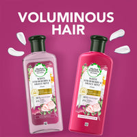 Herbal Essences White Strawberry & Sweet Mint SHAMPOO(400ML) and Strawberry Conditioner, 240ML- Clean and Voluminous Hair. No Parabens, Colourants, Glutens.PETA Cruelty Free Certified