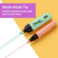 SHARPIE Highlighter, Clear View Highlighter with See-Through Chisel Tip, Tank Highlighter, Assorted, 12 Count 12 Count Assorted