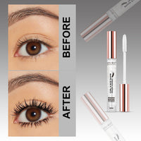 Lakyou Beauty Curl & Nice Shape Charm Moment Transparent Mascara | Smudge Proof | Waterproof | Volumizing, Lengthening, Clear & Long Lasting | Curls Lashes | Set Brows | Highly Pigmented | For All Skin Types | 8ml
