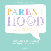 Graphique 2024 Parenthood Wall Calendar | 12” x 12” | Thick Paper | Home & Office Organizer | Large Monthly Grid | 3 Languages & Marked Holidays | 4 Month Preview Page for 2025