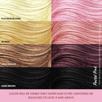 2.Oh! Italian- Pastel Pink Hair Color For Women & Men | Ammonia-Free DIY Semi Permanent Hair Color | Enriched with Argan Oil | Lasts upto 6-8 Washes | Pack of 2