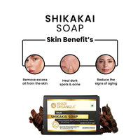 Khadi Organique Natural Herbal Shikakai Soap Pack of 5