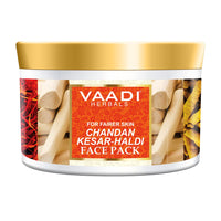 Vaadi Herbals Face Pack, Chandan Kesar and Haldi, 600g