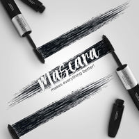 Colorbar Duo Mascara, Carbon Black, 4ml | Lengthening | Volumizing | Smudge-proof and waterproof