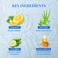 Ozone Perfect Skin Tone Face Wash For Men & Women | Ideal For All Skin Types Helps in Nourishing, Glowing & Moisturising The Skin | Enriched with Aloe Vera, Lemon & Cucumber -100 g (Pack of 1)