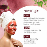Globus Naturals Red Wine Peel Off Mask & Facial Kit Combo, Anti Ageing Formula, For All Skin Types