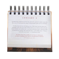 DaySpring - Billy Graham - Wisdom for Each Day - An Inspirational DaySpring DayBrightener - Perpetual Calendar (75669)