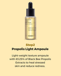 COSRX Honey Glow Kit | Facial Toner, Serum, Cream with Propolis Extract | Deep Moisture, Hydration, Nourishment | Travel Size Set, Gift Set, Korean Skincare, Not Tested on Animals