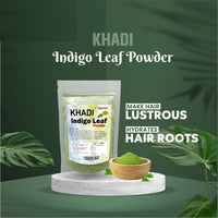 Khadi Omorose Indigo Leaf Powder For Hair (100 Grams) (Pack of 1)