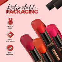 INSHINE Absolute Matte Lipstick - Long-lasting, Transfer-resistant, Velvety Matte Finish with Intense Color, Up to 12 Hours Wear | Perfect for Sophisticated Lips - BRINK OF PINK