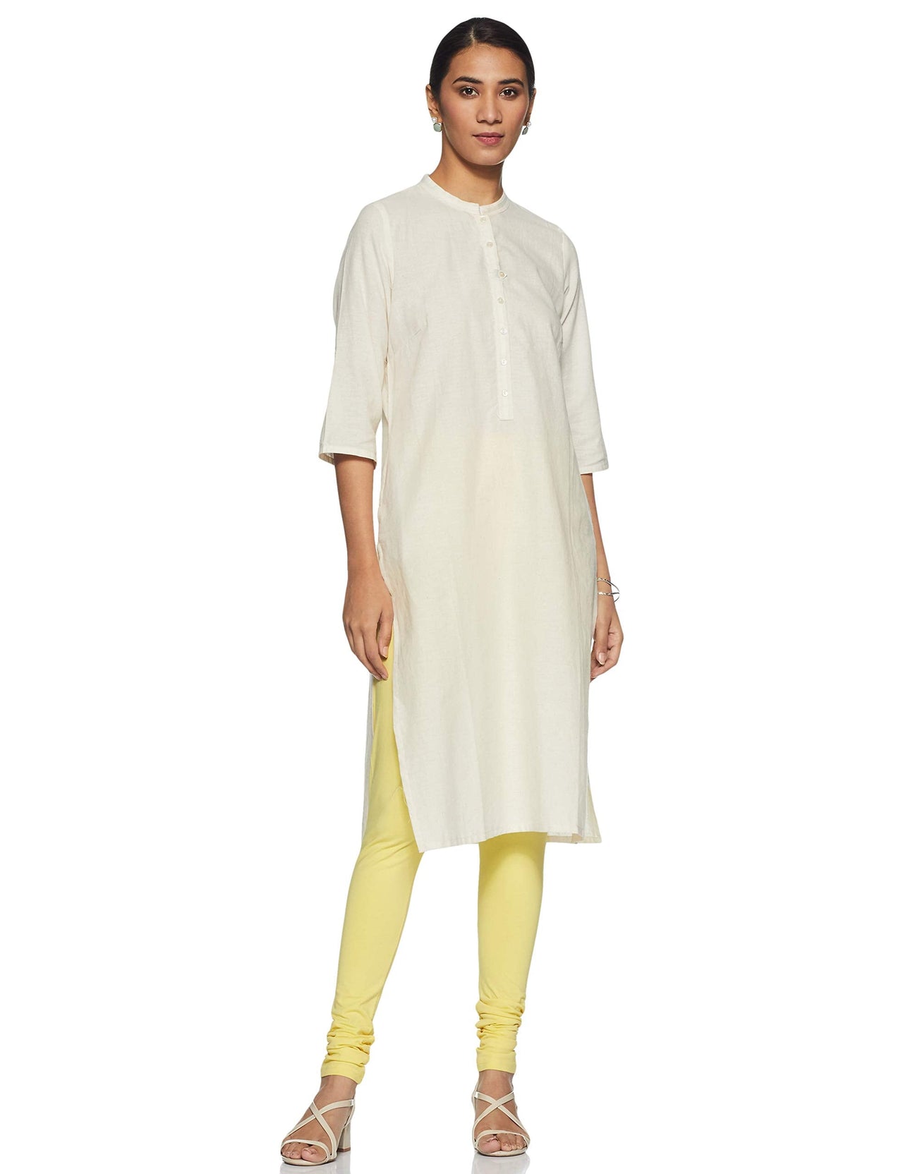 BIBA Women's  Regular Fit Churidar Bottom