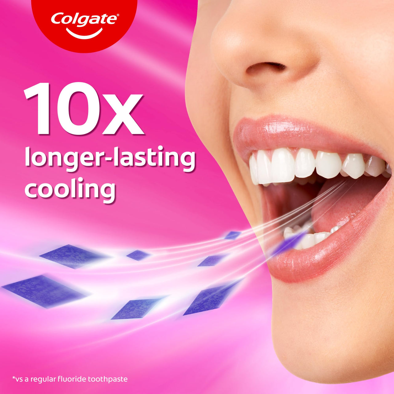 Colgate MaxFresh Watermelon Blast Gel Toothpaste, with Cooling Crystals, Watermelon Flavour, and Ultrafreeze Technology for Intense Freshness, 100g