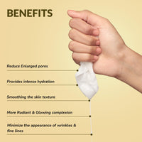 MIRABELLE COSMETICS KOREA Dry Skin Korean Face Mask Sheets | Anti-Aging & Hydration| Suitable For Women & Men | Combo Pack Of 6 (Each 25Ml)