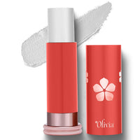 Olivia SkinSync Make Up Stick Foundation With SPF 25, Lightweight, Full Coverage Foundation With Natural Finish Face Makeup, Waterproof & Sweatproof Foundation Stick - 15g| Shade - 007 White candy