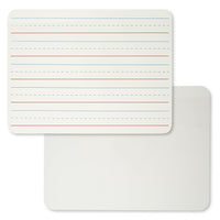 Charles Leonard Dry Erase Board, Two Sided, Lined/Plain, 9