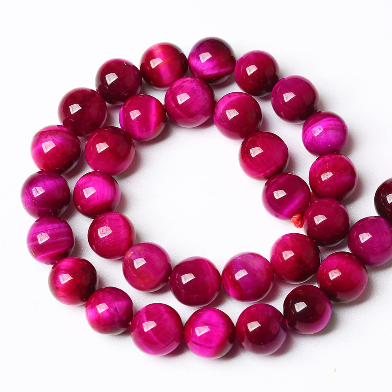 10MM 36PCS Natural Multi Rose Tiger Eye Stone Beads for Jewelry Making DIY Bracelet Energy Crystal Healing Power 10mm