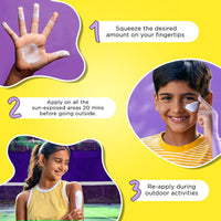 SunScoop Kids 100% Mineral Sunscreen Lotion SPF 30+ PA++++ | Paediatrician Recommended | Prevents Tanning & Sunburn | Sweat & Water Resistant | Safe for Sensitive Skin | for 1+ Years | 75 gm