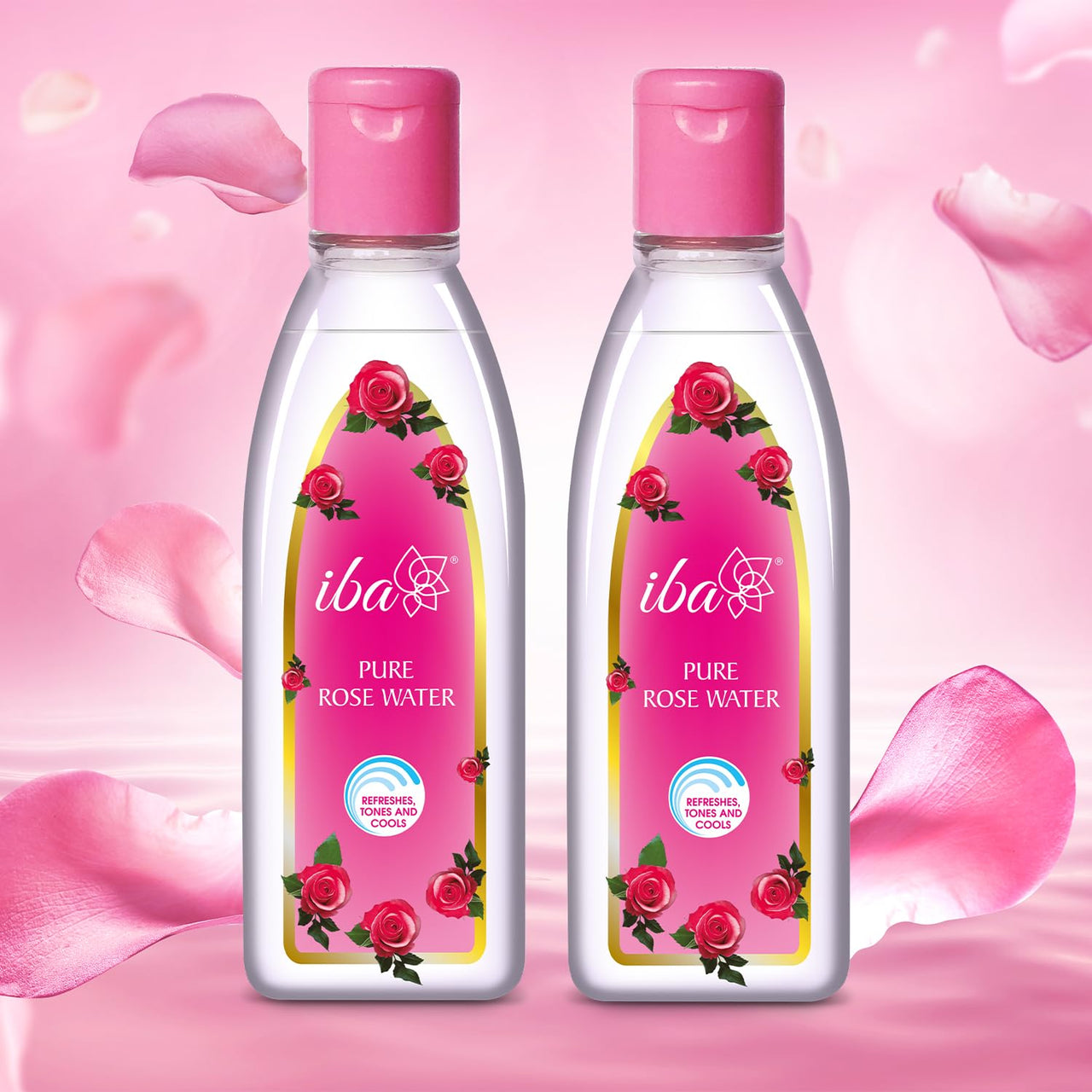 Iba Pure Rose Water, 105 Ml (Pack of 2)