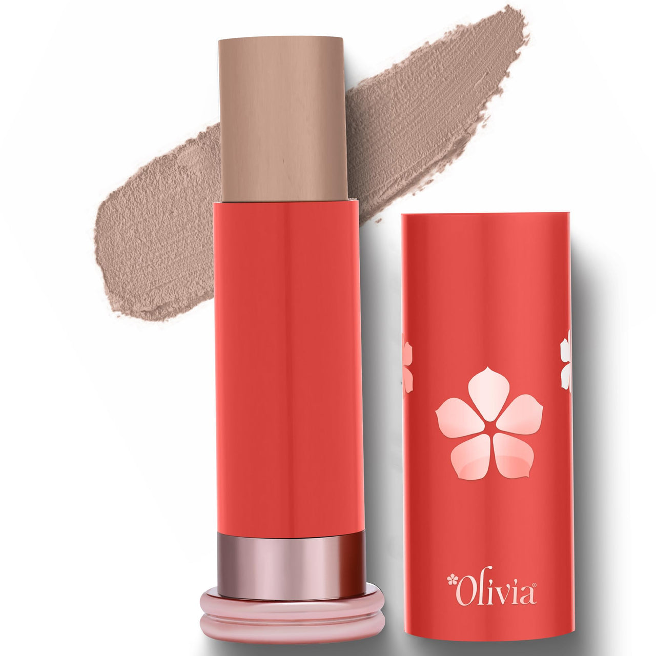 Olivia SkinSync Make Up Stick Foundation With SPF 25, Lightweight, Full Coverage Foundation With Natural Finish Face Makeup, Waterproof & Sweatproof Foundation Stick - 15g| Shade - 03 Creamy Pumpkin 8