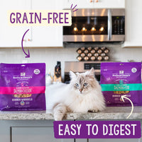 Stella & Chewy's  Freeze-Dried Raw Cat Dinner Morsels – Grain Free, Protein Rich Cat & Kitten Food – Absolutely Rabbit Recipe – 18 oz Bag 1.13 Pound (Pack of 1)