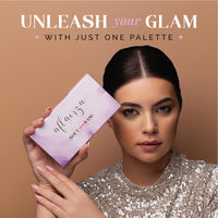 Aflairza Soft Glam Base (8 Shades) Face Makeup Palette - Creamy Highly Blendable Matte Long Lasting & Lightweight, Perfect to create Flawless Base- Includes Foundation Concealer & Contour