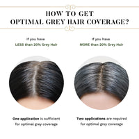 SESA 3 Step Natural Hair Colour Kit - For FIRST GREYS - 100% Organic & Ayurvedic - NO Ammonia, PPD, Peroxide